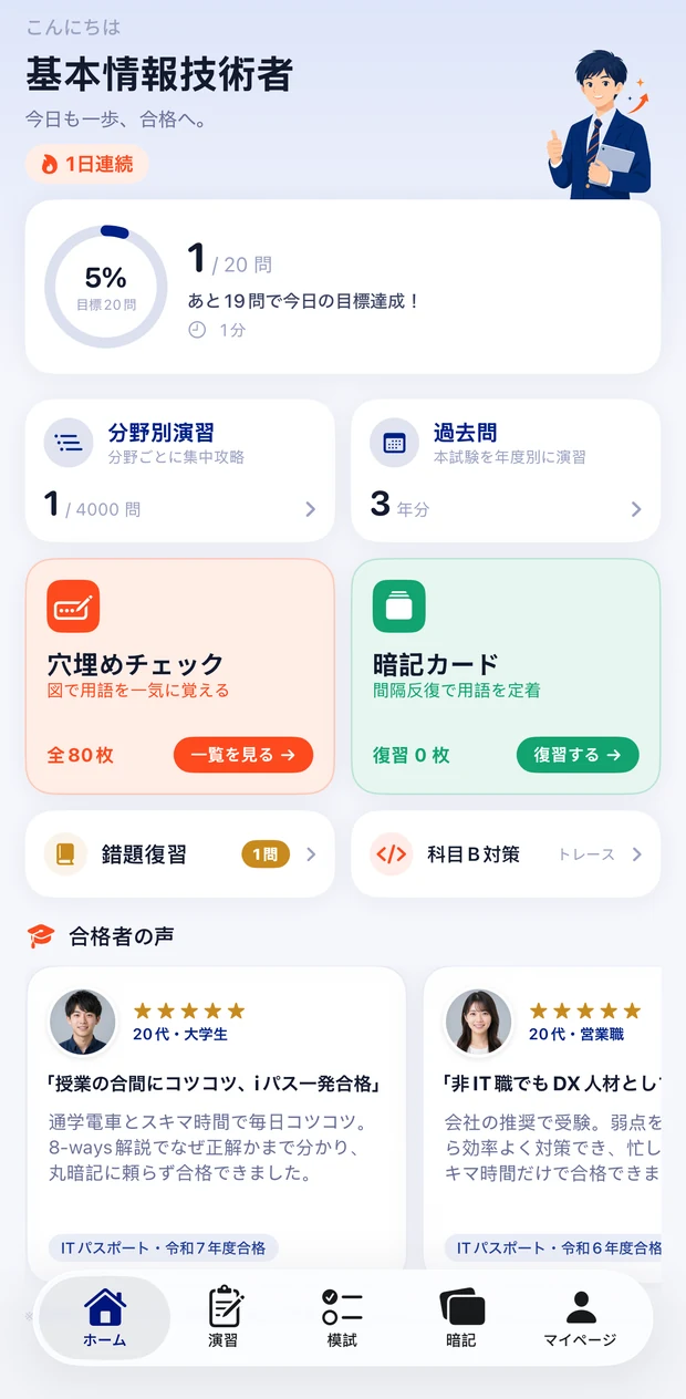ITアプリ の画面